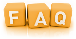 FAQ letter blocks
