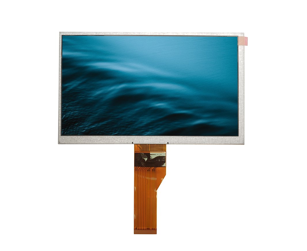 TFT display module with flexible interconnect