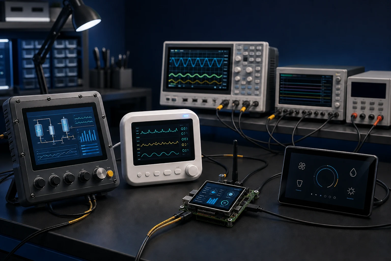 Display prototypes being validated for industrial, medical, IoT and smart appliance applications